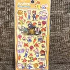 ズートピア プチドロップステッカー