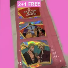 オリジナルワンピースステッカー2+1　一番くじ