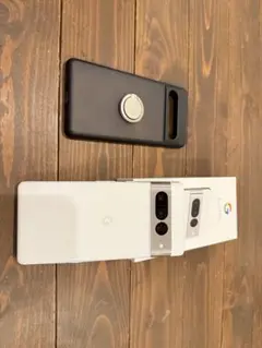 Google pixel7pro ホワイト ケース付き 画面割れジャンク？