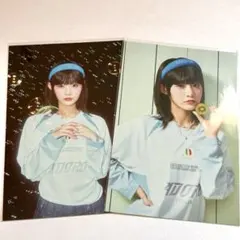 飯田栞月 ME:I タワレコカフェ ポストカード