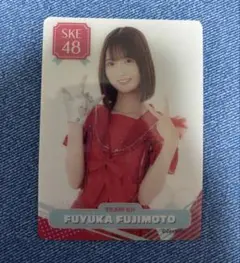 SKE48 teamKⅡ 藤本冬香 チーム別ランダムクリアトレーディングカード