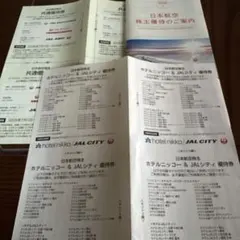 日本航空 株主優待券 ホテルニッコー＆JALシティ