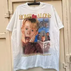 「ホーム・アローン」Tシャツ　ムービーTシャツ XLサイズ ホワイト 映画T
