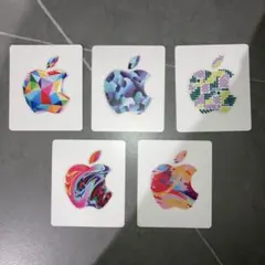 Appleロゴステッカーセット（5枚）