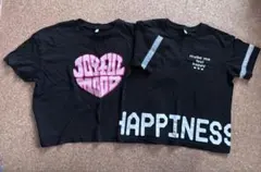 キッズ Tシャツ 2枚セット ブラック　140 女の子