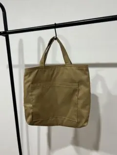 キャメルトートバッグ