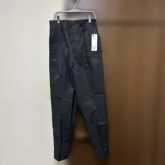 GU beautiful people ワイドテーパードパンツ 黒 ブラック M