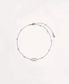 h'eres RENEE SWIRL LINE NECKLACE - メルカリ