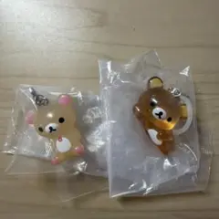 リラックマ コリラックマ クリアマスコットチャーム めじるしアクセサリー