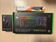 Razer basilisk,blackwidow,マウスパッドセット
