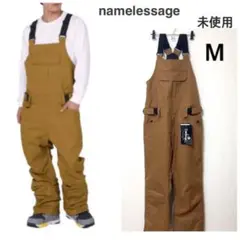 未使用 namelessage ビブパンツ オーバーオール スノーボード M