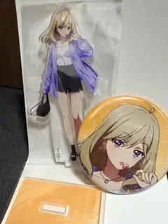 ようこそ実力至上主義の教室へ×ローソン 椿桜子 アクリルスタンド 缶