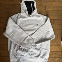 チャンピオン　パーカー　グレー