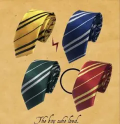 【新品未使用】ハリーポッター風 ネクタイ USJ スタジオツアー コスプレ