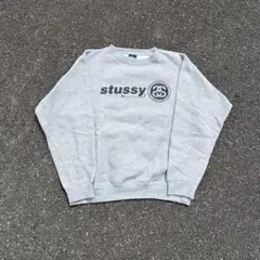 90s old stussy 紺タグ　短丈スウェット