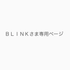 BLINKさま専用ページ