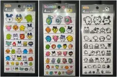 たまごっち　4サイズシール✖︎3セット