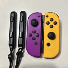 Nintendo Switch Joy-Con (L) (R) 紫と黄色