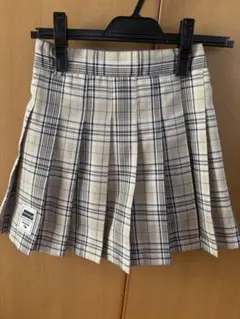 ラブトキシック★プリーツスカート S (140) ベージュ系チェック