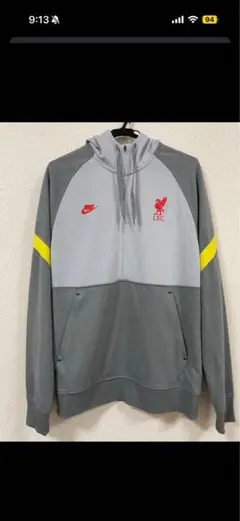 Nike リバプール ジャケット グレー - メルカリ
