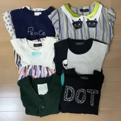 【値下げ】110cm 半袖 まとめ売り 女の子 6点セット