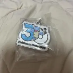 ポケモン 30周年メタルチャームマスコット　カメックス