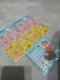 クレヨンしんちゃん　おはじきシール　タイルシール