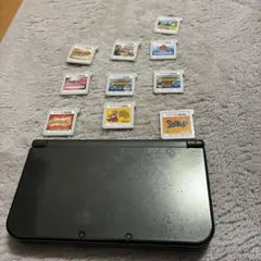 ニンテンドー3DS LL ブラック ゲームソフト付き