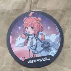 夢野あかり　コースター　vspo wars　あかりん