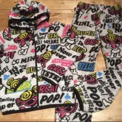 最終値下げ。ヒスミニ☆フリース　上下セット　セットアップ