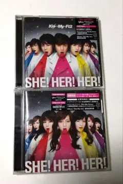 SHE!HER!HER!」Kis-My-Ft2　2枚組　CD