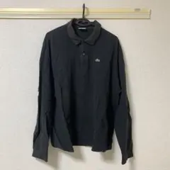 Lacoste ブラック 長袖ポロシャツ