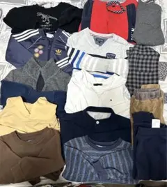 男の子冬服まとめ売り14点　90cm