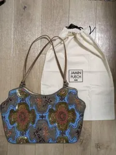 《Jamin Puech》ジャマンピュエッシュ　ハンドバッグ　ビーズ装飾
