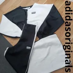 adidas originals バイカラー トップス パンツ セットアップ