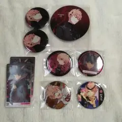 ツキウタ。　如月恋　斬心　2P　缶バッジ　コースター　カード