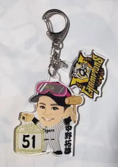 阪神タイガース☆中野拓夢☆ガラコロ☆アクキー☆甲子園球場☆ファンクラブ☆限定