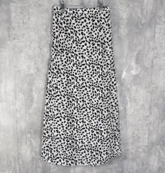 総柄 GRL グレイル(M)フレアスカート プリーツスカート インナー付き 春夏