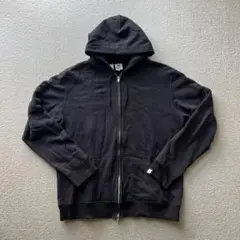 N.HOOLYWOOD Nハリウッド　ループウィラー　フルジップパーカ　黒　L N.HOOLYWOOD TPES × LOOPWHEELER│N-HOOLYWOOD.COM