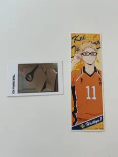 ハイキュー!! ロングステッカー キャラポトレ 月島蛍