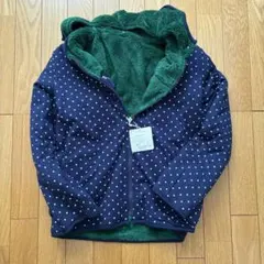 リバーシブルフード付きジャケット