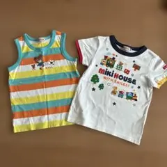 ミキハウス　tシャツ タンクトップ　100