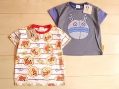 子供服アンパンマン*半袖セット*未使用ダダンダン*送料無料キッズ*新品Ｔシャツ