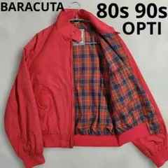 レア　80s 90s バラクータ G9 赤 38 英国　OPTI スイングトップ