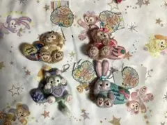 ダッフィー　ハートウォーミングデイズ　ストラップセット