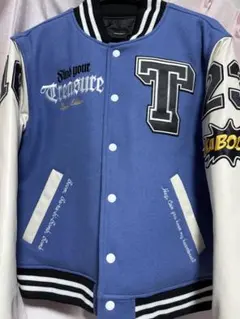 TREASURE B.O.M.B スタジャン Mサイズ 2、3回着用 - メルカリ