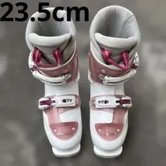 スキーシューズ　23.5cm レディース ウィンタースポーツ　ホワイト　ピンク