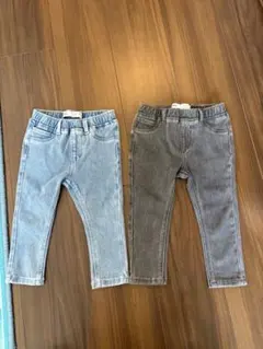 ZARA ザラ　デニムパンツ　デニムレギンス　2着セット