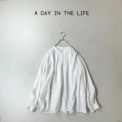 専用A DAY IN THE LIFE ゆったり　プルオーバー ブラウスギャザー
