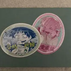 ヒロアカ　お守りステッカー　セット